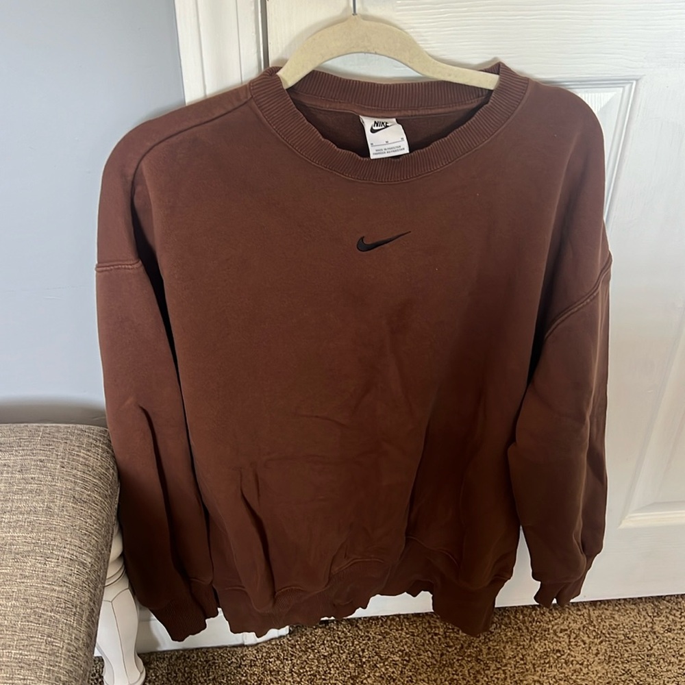 Brown Nike Crew Neck